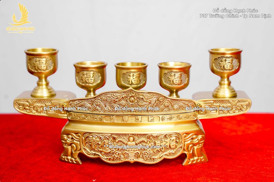 Khay Chén - Ấm Mộc