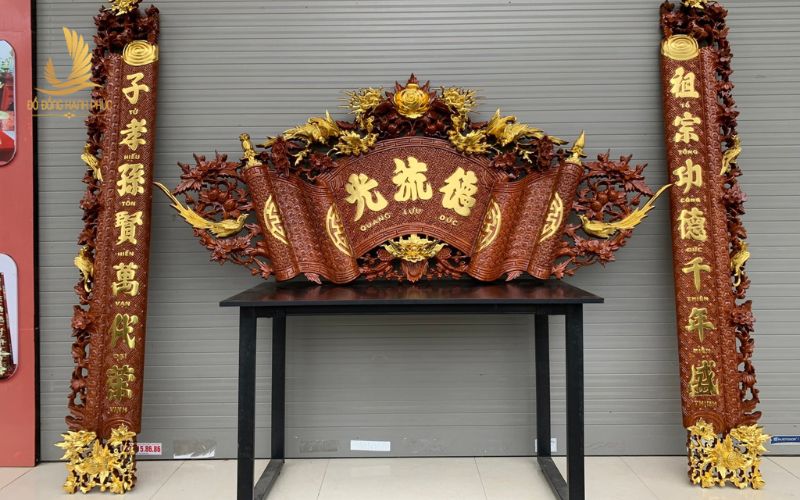 Ý nghĩa hai câu đối bên cuốn thư