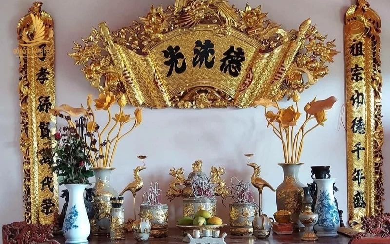 Cách treo cuốn thư câu đối theo từng kích thước Cách treo cuốn thư câu đối theo từng kích thước