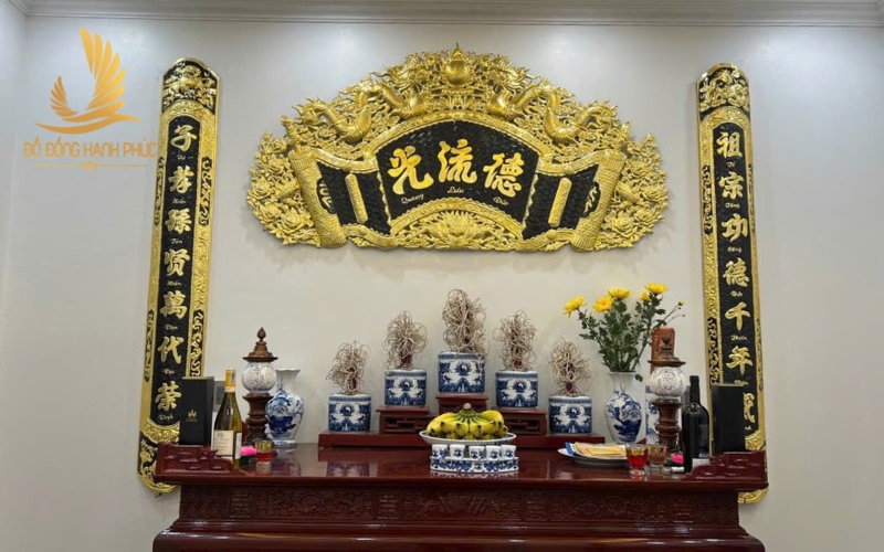 Chất liệu cuốn thư câu đối