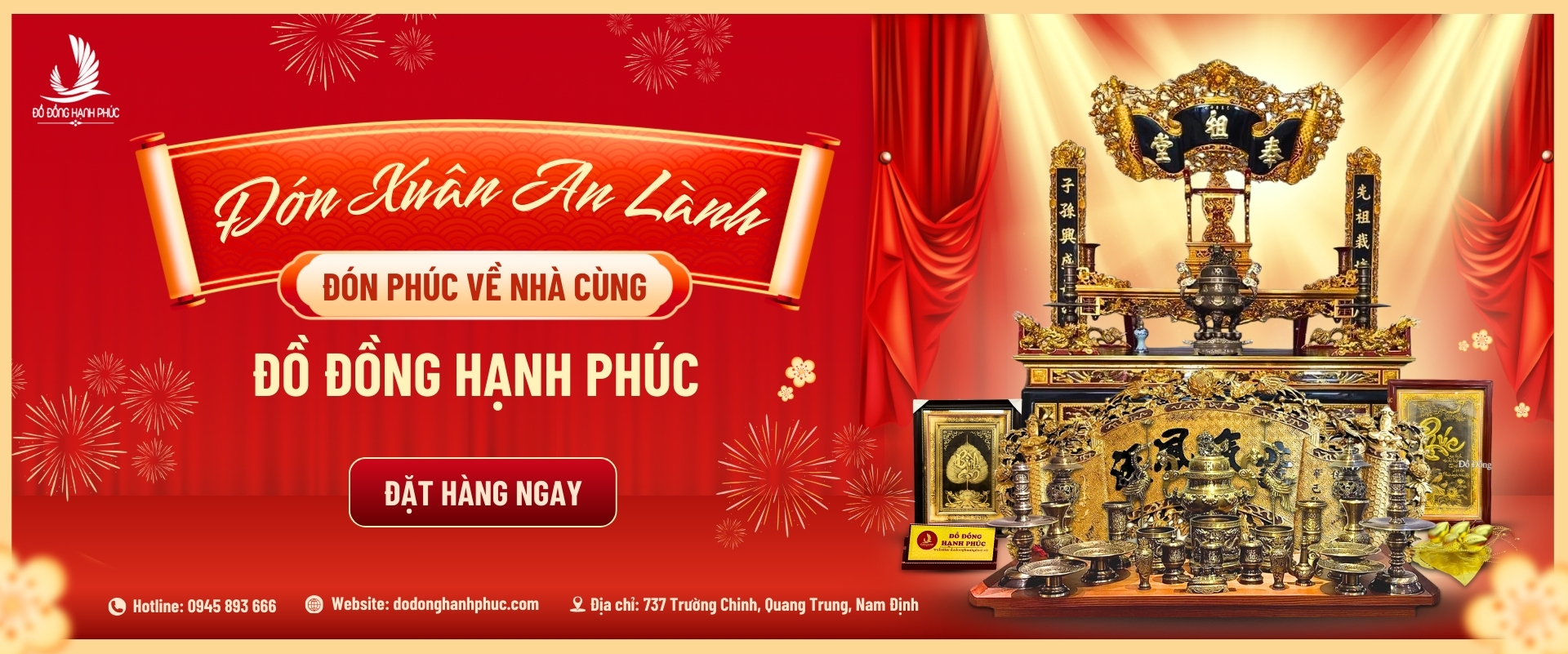 Banner chính đón xuân