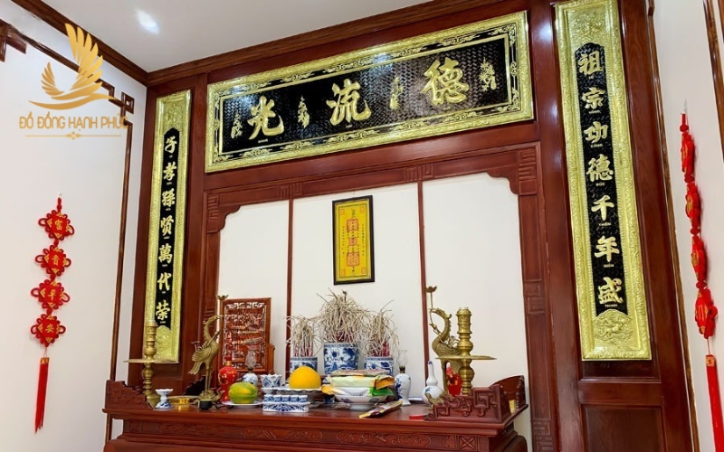 Hướng dẫn bảo quản đại tự câu đối đồng