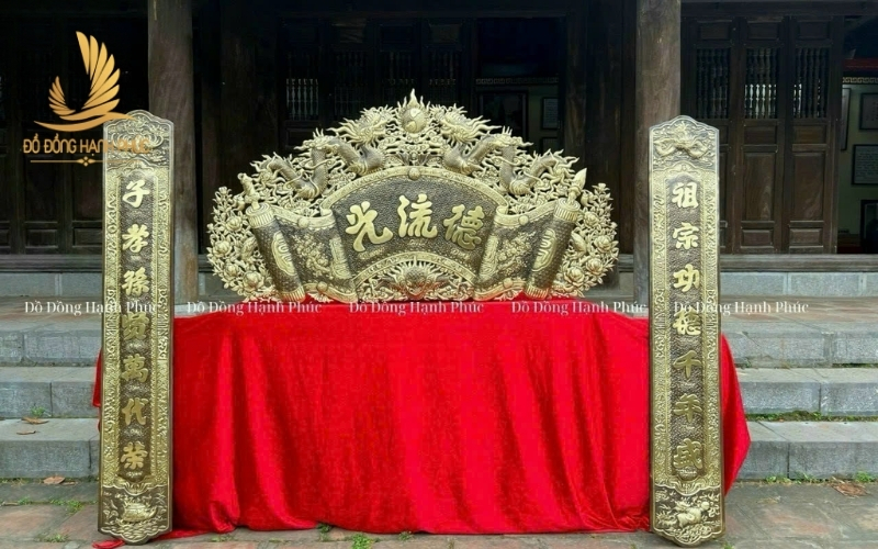 Cuốn thư câu đối đồng