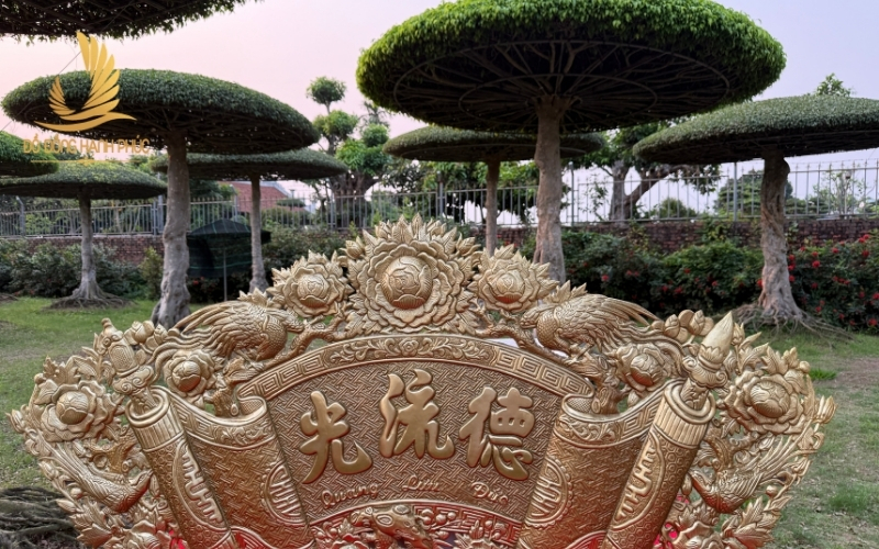 Mẫu cuốn thư Hồng Trĩ